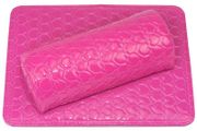 Nail Hand Pillow Cushion Manicure Pad Set - PINK