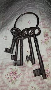 Cast Iron decorative keys