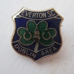 Irish Football Badge: Everton Sc  Dublin