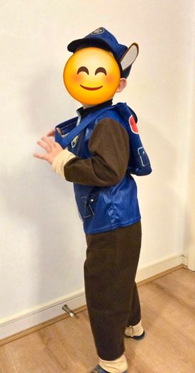 Paw Patrol Chase kids costumes 4-5 years