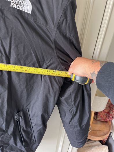 The North Face Men's Black Hooded Parka Jacket Size XL