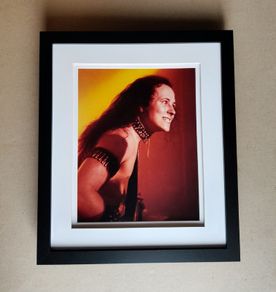 Cronos framed photo Venom Black Metal