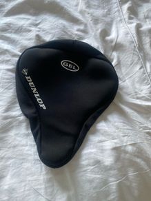 Bike saddle cover - for exercise bike