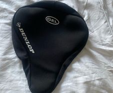 Bike saddle cover - for exercise bike