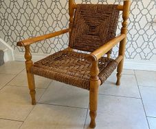 Audoux and Minet Rope chair