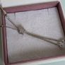 Pandora moments pave star snake chain sliding bracelet in good condition Image 5