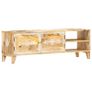 TV Cabinet 120x30x40 cm Solid Mango Wood Image 9