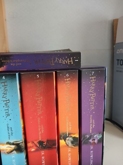 Harry Potter book set.