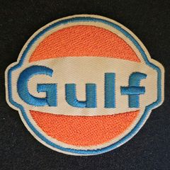 Gulf oil company, cloth patch.