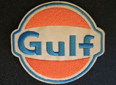 Gulf oil company, cloth patch.