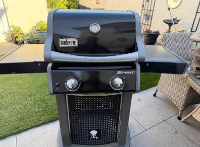 BBQ and garden table