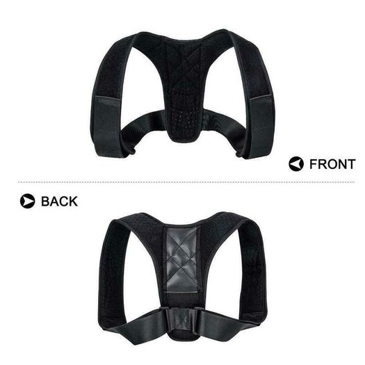 New Posture Corrector Belt Adjustable Back Brace Straightener For Men and Women