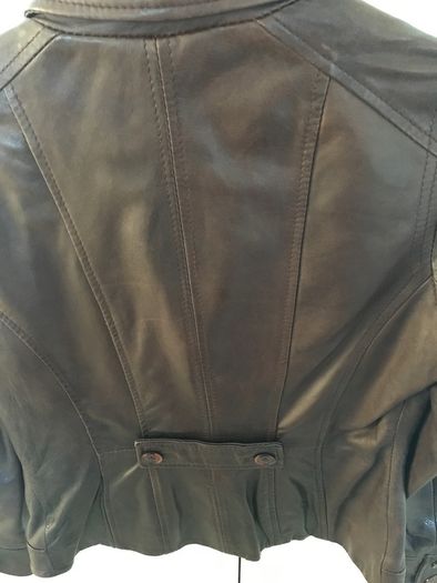 Principles Petite Fit Leather Jacket