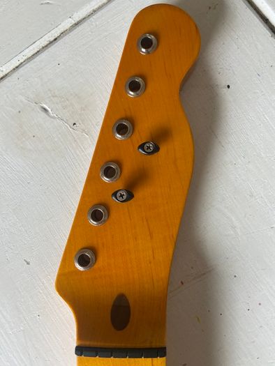 Telecaster Neck and bushings with graphtech nut and trees