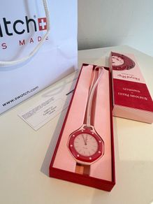swatch x AP Royal Pop collection (colour red and pink)