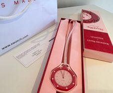 swatch x AP Royal Pop collection (colour red and pink)