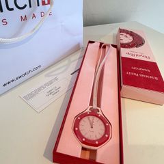 swatch x AP Royal Pop collection (colour red and pink)