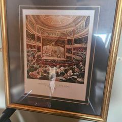 framed lot of pictures
