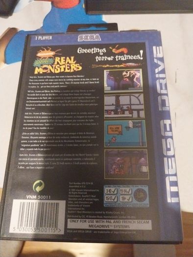 real monster megadrive