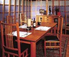 John Kelly J1 Extending Table & 6 chairs