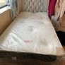 New Stylish Single Divan Beds. Tufted Sprung Memory Foam Mattresses Available. Optional Drawers Available Image 10