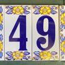 House number tiles - 4 / 6 / 9 Image 2