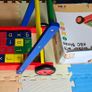 Wooden Tildo baby walker ABC blocks early learning Image 3