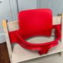 Stokke Tripp Trapp Highchair With Baby Set In Grey and Red Image 2