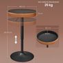 Bar Table Height Adjustable with storage Image 4
