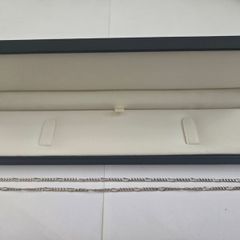 Hallmarked 925 Silver Figaro Link Chain