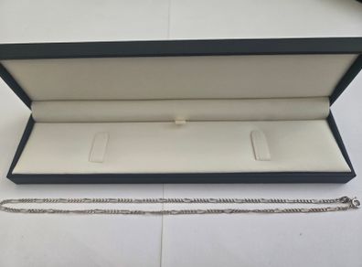Hallmarked 925 Silver Figaro Link Chain