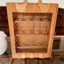 Unique Rustic Wooden Farmhouse Egg Rack Repurposed Italian Box Image 3