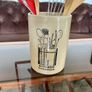 Vintage Stoneware Pearsons of Chesterfield Crock Style Utensil Holder Image 7