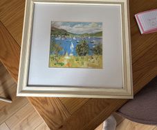 Sailing boats print