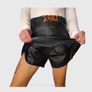 Leather Skirt- Shorts Image 3