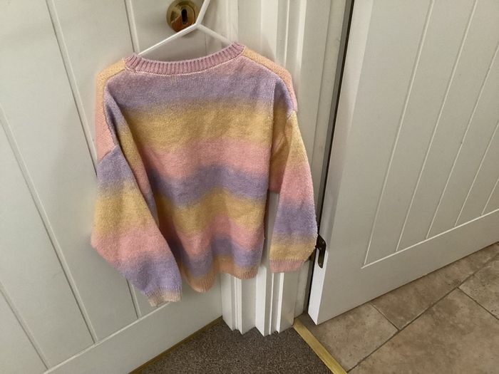 Pink mix jumper age 7/8