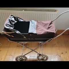 1980s toy silver cross pram