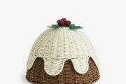 Christmas Pudding Storage Basket