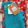frugi organic cotton dungarees and long sleeve vest 12-18m Image 4