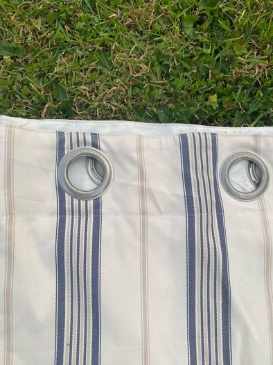 Fully lined curtains