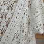 dress 100% cotton crochet cover up tunic Image 7