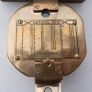 Vintage Stanley London Brunton  Brass Nautical Compass with Wooden Box Image 6