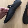 Leather flat ballerina shoes (size 40) Image 4