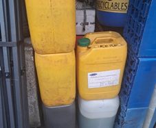 20 lt empty diesel kerosene drums