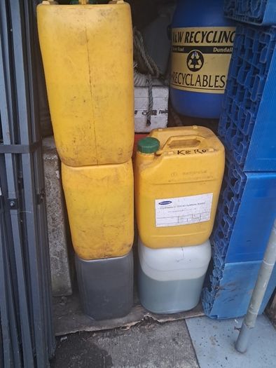 20 lt empty diesel kerosene drums