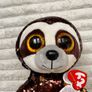 TY Flippables Dangler Sloth Brown Gold Sequins approx. 23 cm. Used Please see photos Image 4
