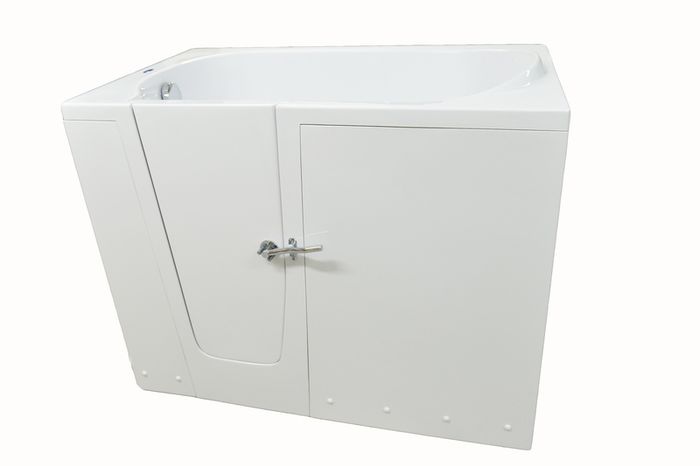 RUBIN WALK IN BATH with integral seat, door & low level entry