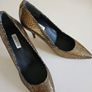 Guess Bronz Fl8rajlep08 High Heel Court Shoes RRP 139e 6 UK New & Boxed Image 5
