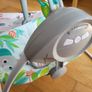 Bright Starts Rainforest Vibes 6-Speed Portable Automatic Baby Swing with Toy Bar - Rainforest Vibes Image 4