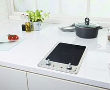 Compact Electric Hob 2 Zone Glass Ceramic German Quality PKM